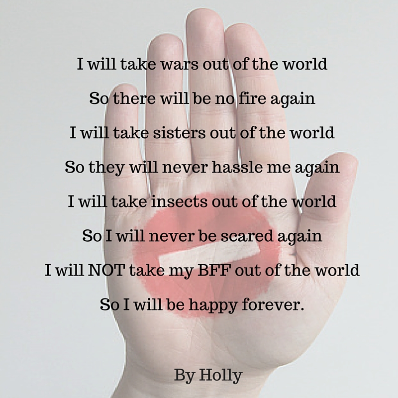 By Holly - What I Will Take Out Of The World