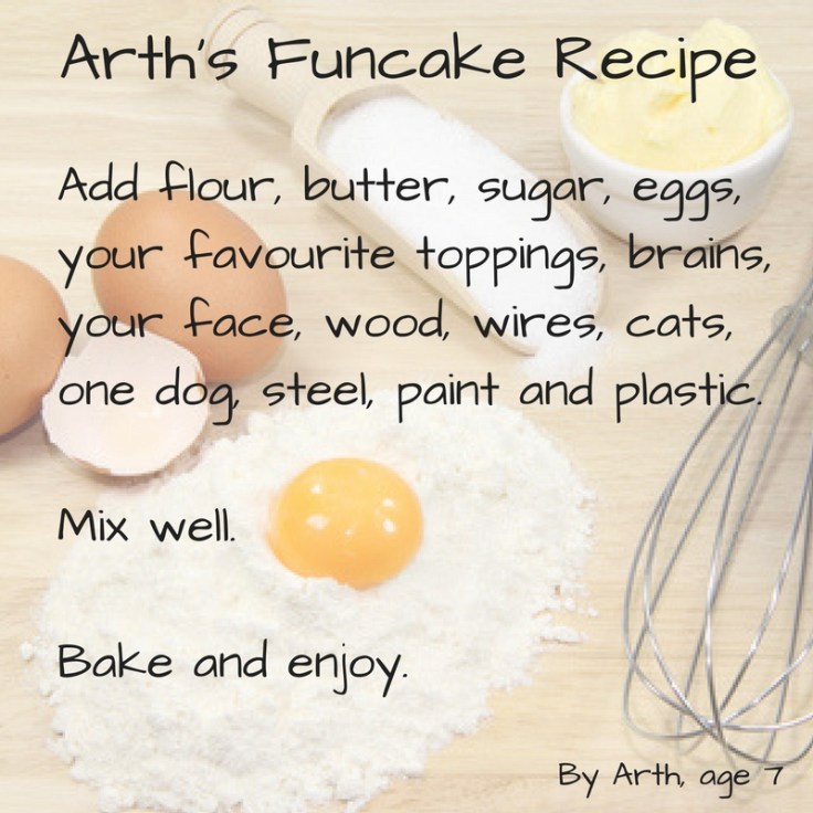 Arth's Funcake Recipe